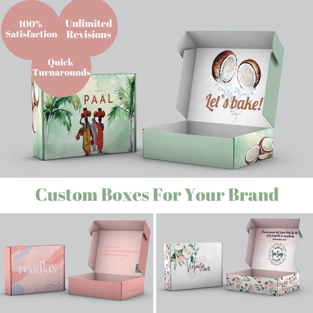 Custom Subscription Box, Made to Order Package Designs, Branding Kit