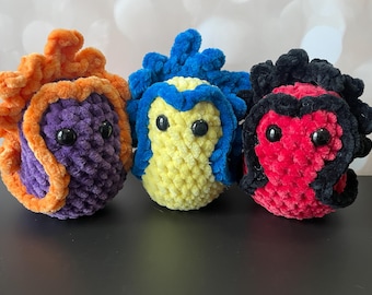 Peluche hecho a mano inspirado en Taynix