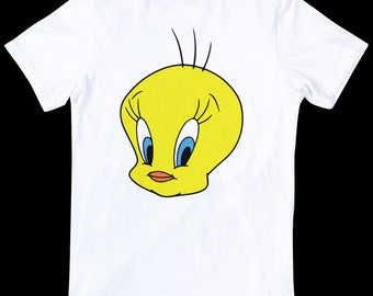 Tweety Bird  gender neutral short sleeved t-shirt.