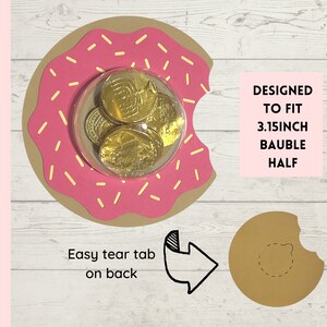 Hannukah Donut Dome Candy Cards