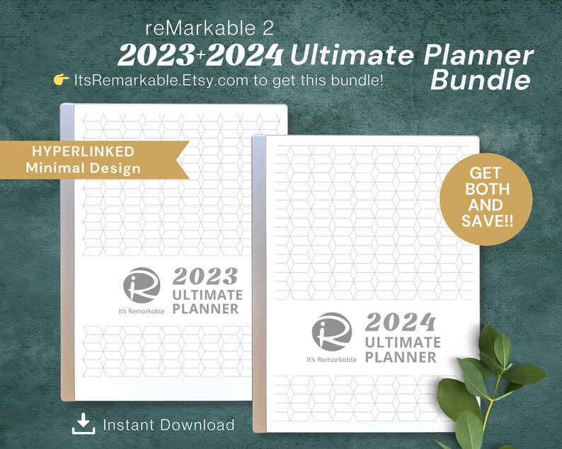 2024 Ultimate Planner, Remarkable2 2024 Template, Remarkable 2024