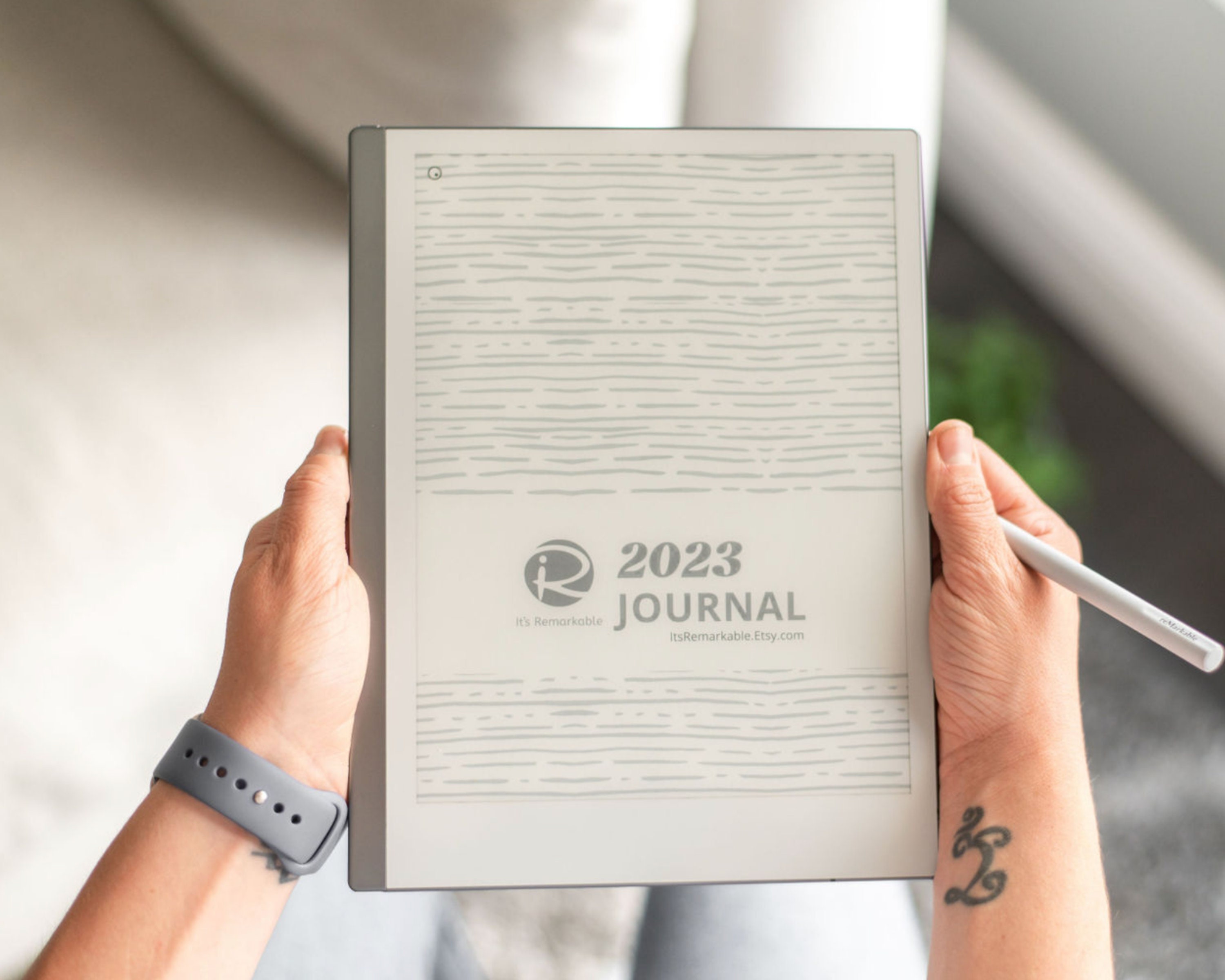 2023 Daily Journal Remarkable 2 Template Remarkable 2 Etsy