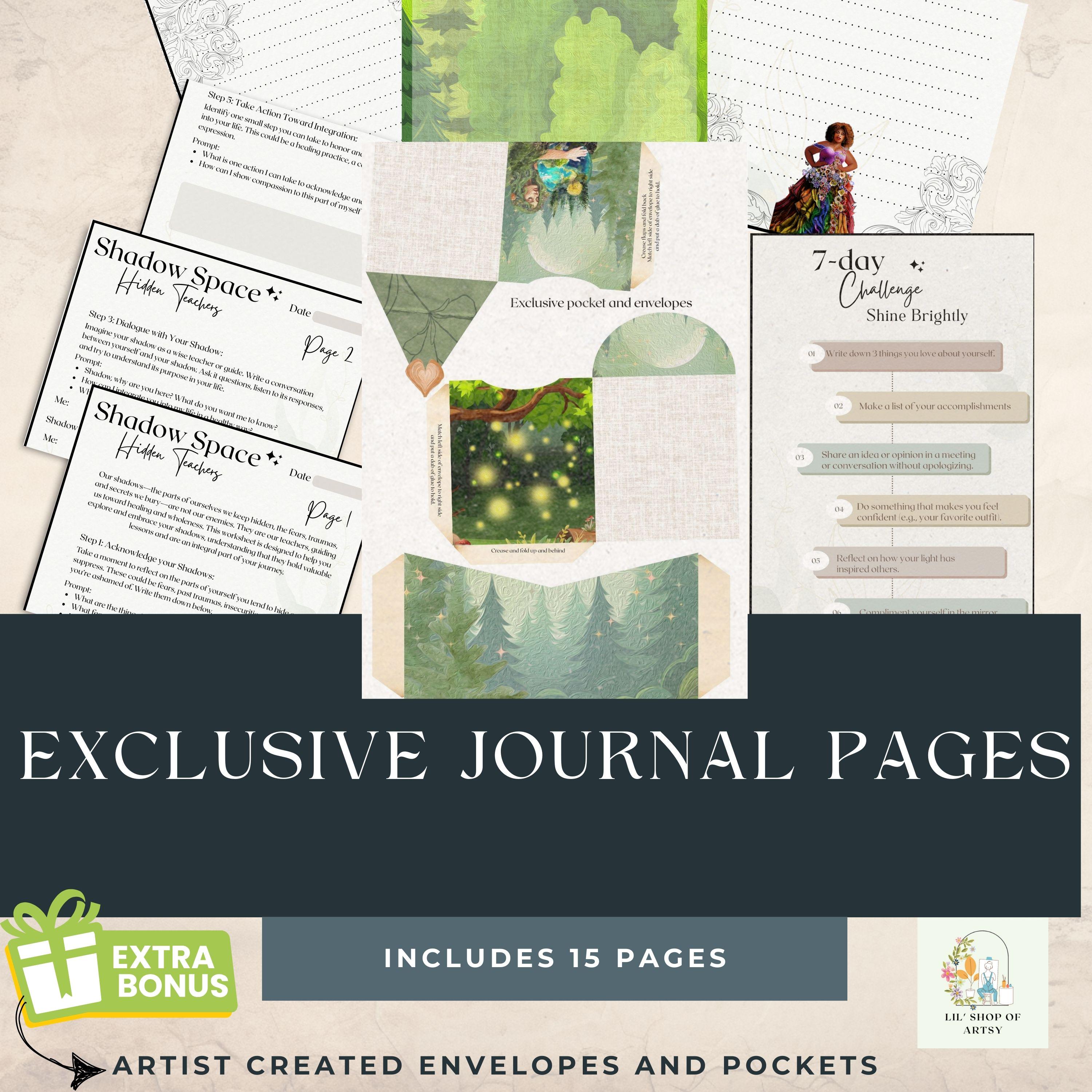 Grand Rising Goddess Journal - A5 Printable Planner for Manifestation ...