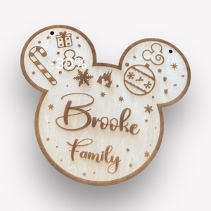 Personalized Christmas Stroller Tag, Stroller spotter, Tag, Custom Stroller Tag, Wheelchair Tag, Scooter Tag