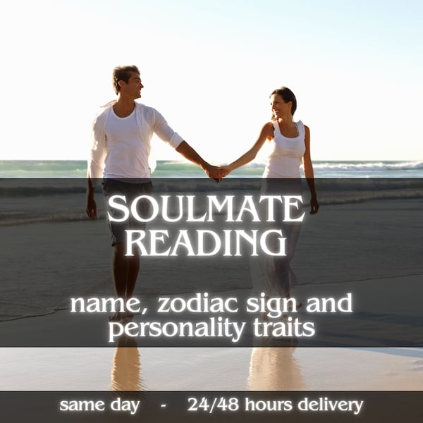 Same Day Soulmate Reading - Spiritual Guidance for Relationship Insight, Future Husband Clarity, Ideal Gift for Love Seekers