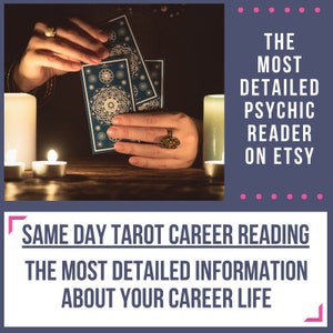 Tarot Career Reading Same Day   - Job Reading
