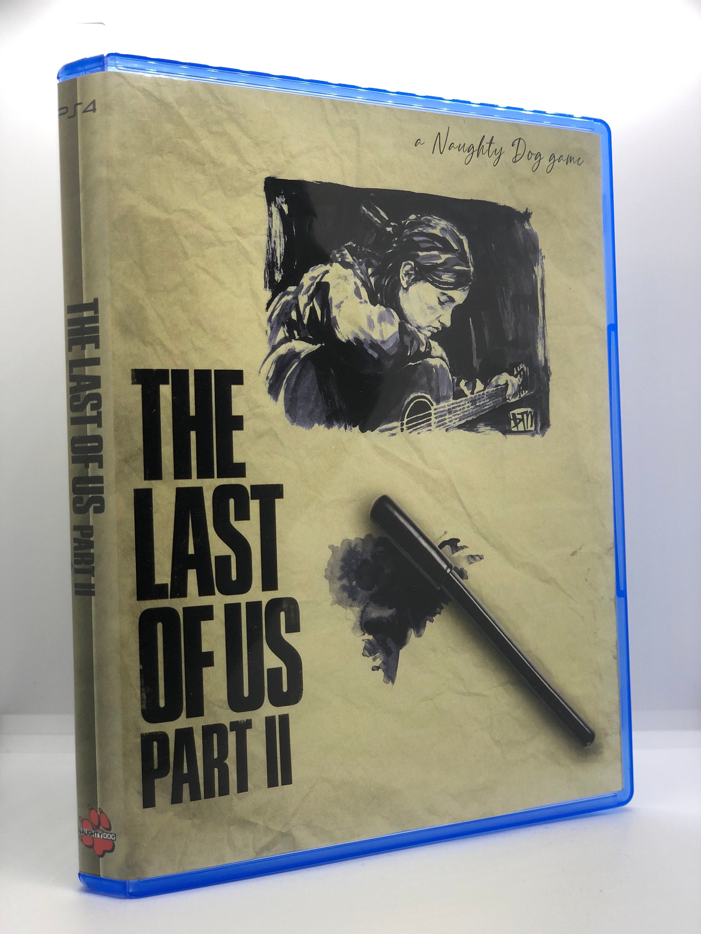 Custom Game Cover Ps4 Ps5 the Last of Us Part II DOWNLOAD Etsy