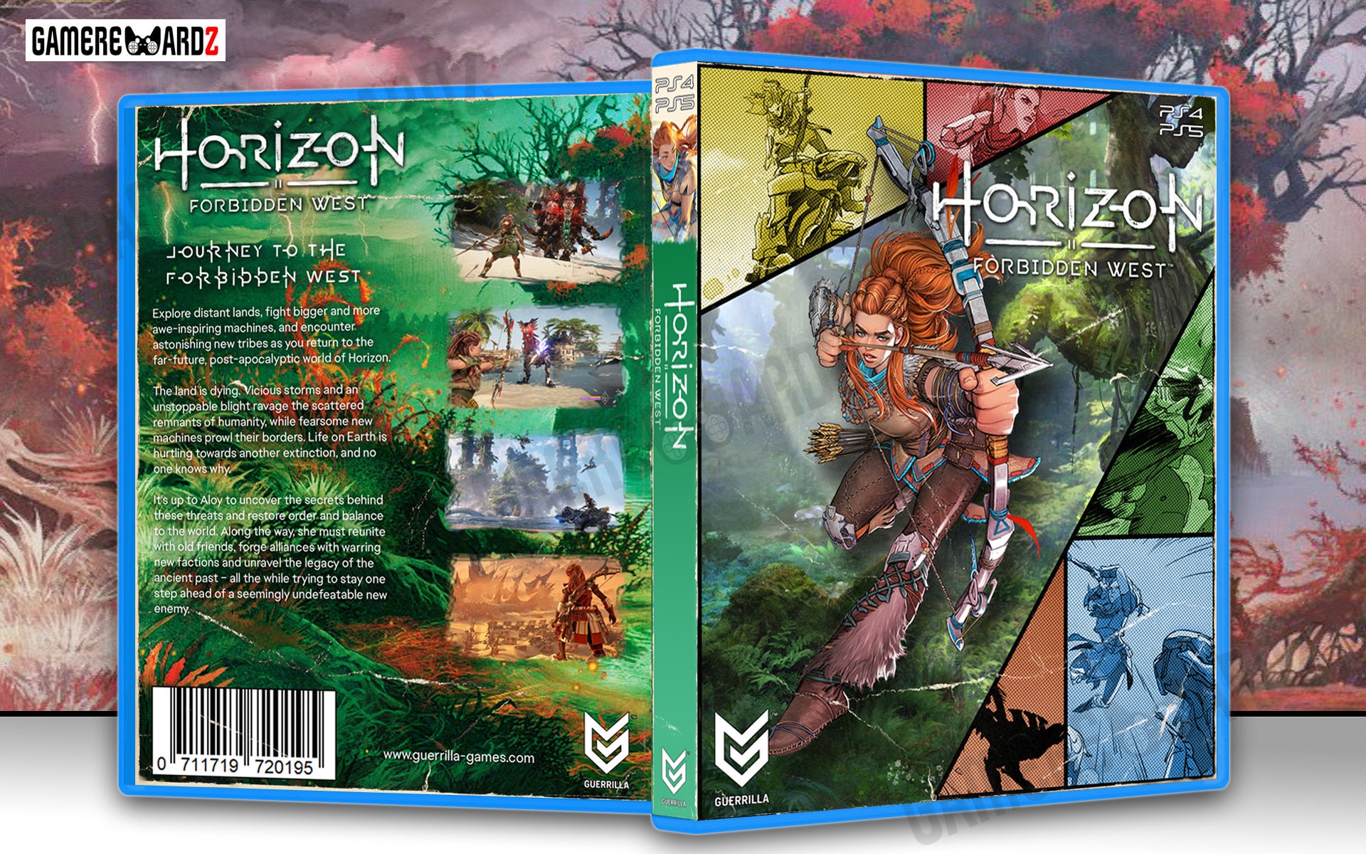 Custom Game Cover Ps4 Ps5 Horizon Forbidden West DOWNLOAD - Etsy