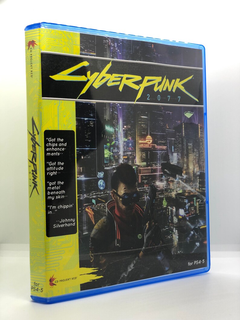 Custom Game Cover Ps4 Ps5 Cyberpunk 2077 DOWNLOAD Etsy Australia