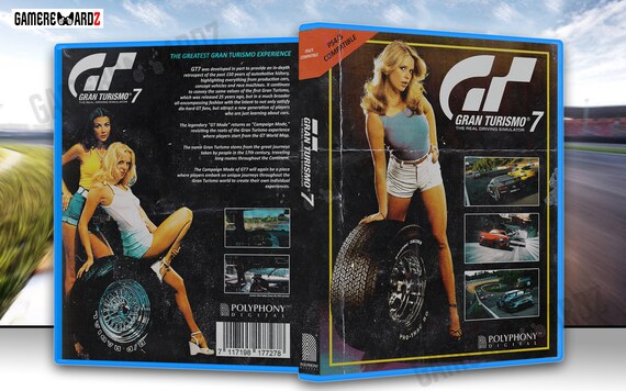 Custom Game Cover Ps4 Ps5 Gran Turismo 7 DOWNLOAD - Etsy