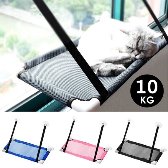 cat window bed, cat window hammock, vacuum cat bed