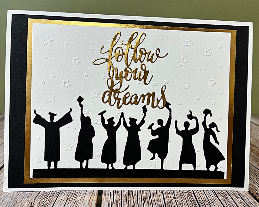Hand Lettered Graduation Card Handmade Graduation Card, Hand Made Cards - Etsy