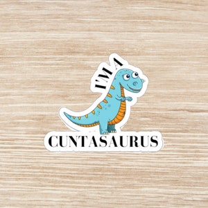 CUNTASAURUS - Autocollants découpés