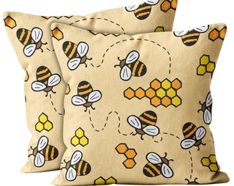 16x16 Multicolor Modern Aesthetic Shapes Design Cute Honeycomb Hexagon Geometric Pattern in Honey Yellow Throw Pillow 16x16 Multicolor Modern Aesthetic Shapes Design Cute Honeycomb Hexagon Geometric Pattern in Honey Yellow Throw Pillow