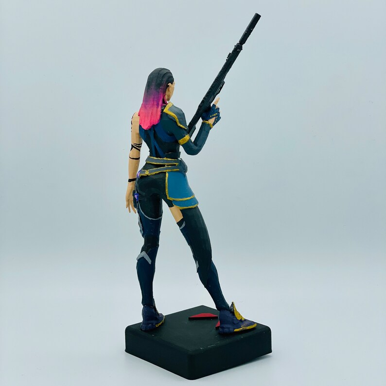 Valorant Figure Valorant Reyna Figure Reyna Colored Statue Etsy