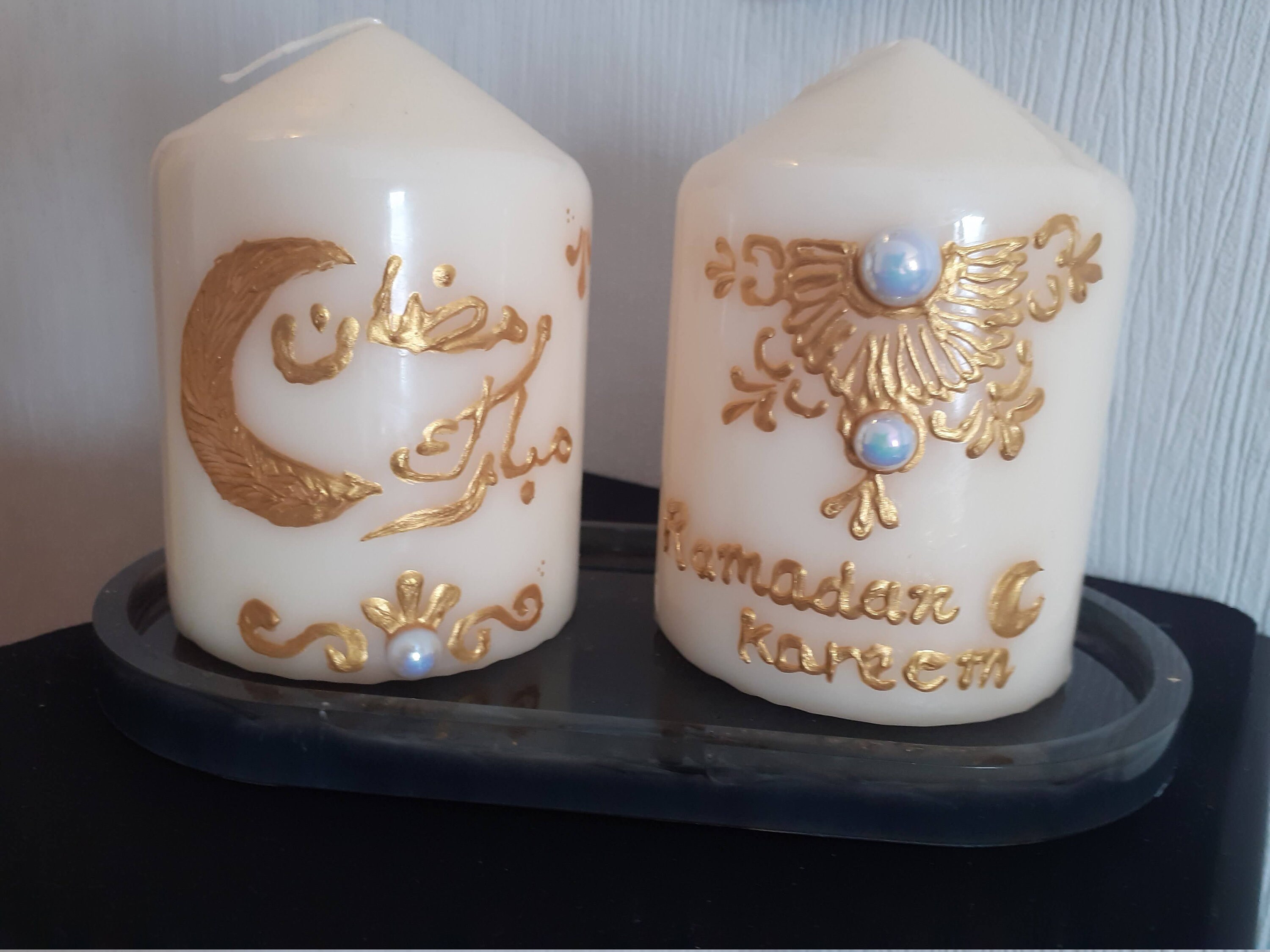 Bougie Ramadan - Décoration Eid Moubarak Ramadan Moubarak