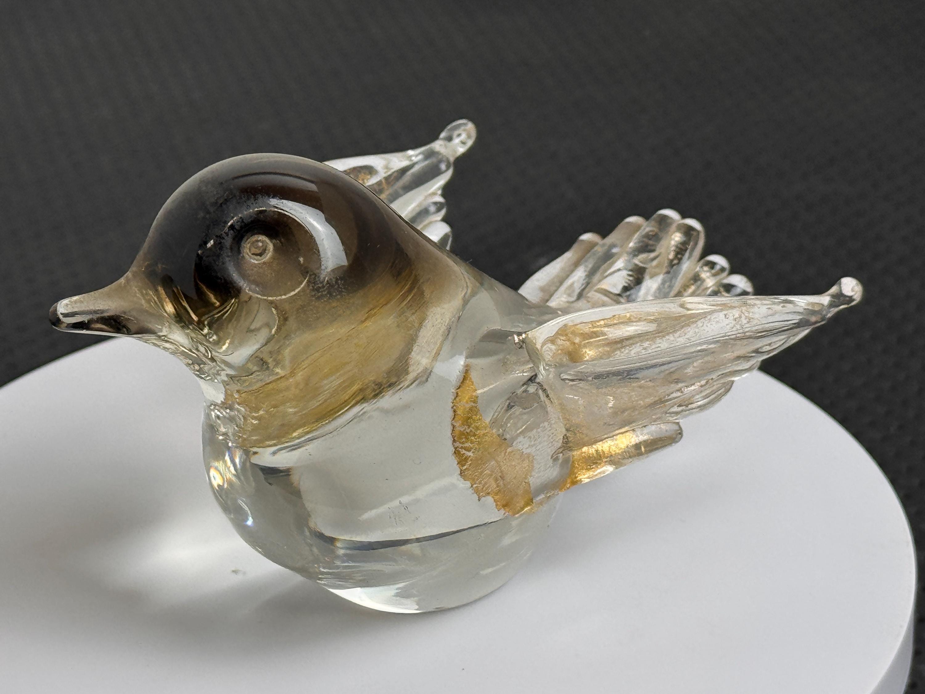 Vintage Glass Sculptures & Figurines - Etsy