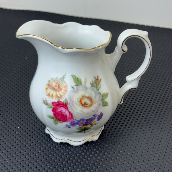 Mitterteich Floral Meissen Creamer - Unused