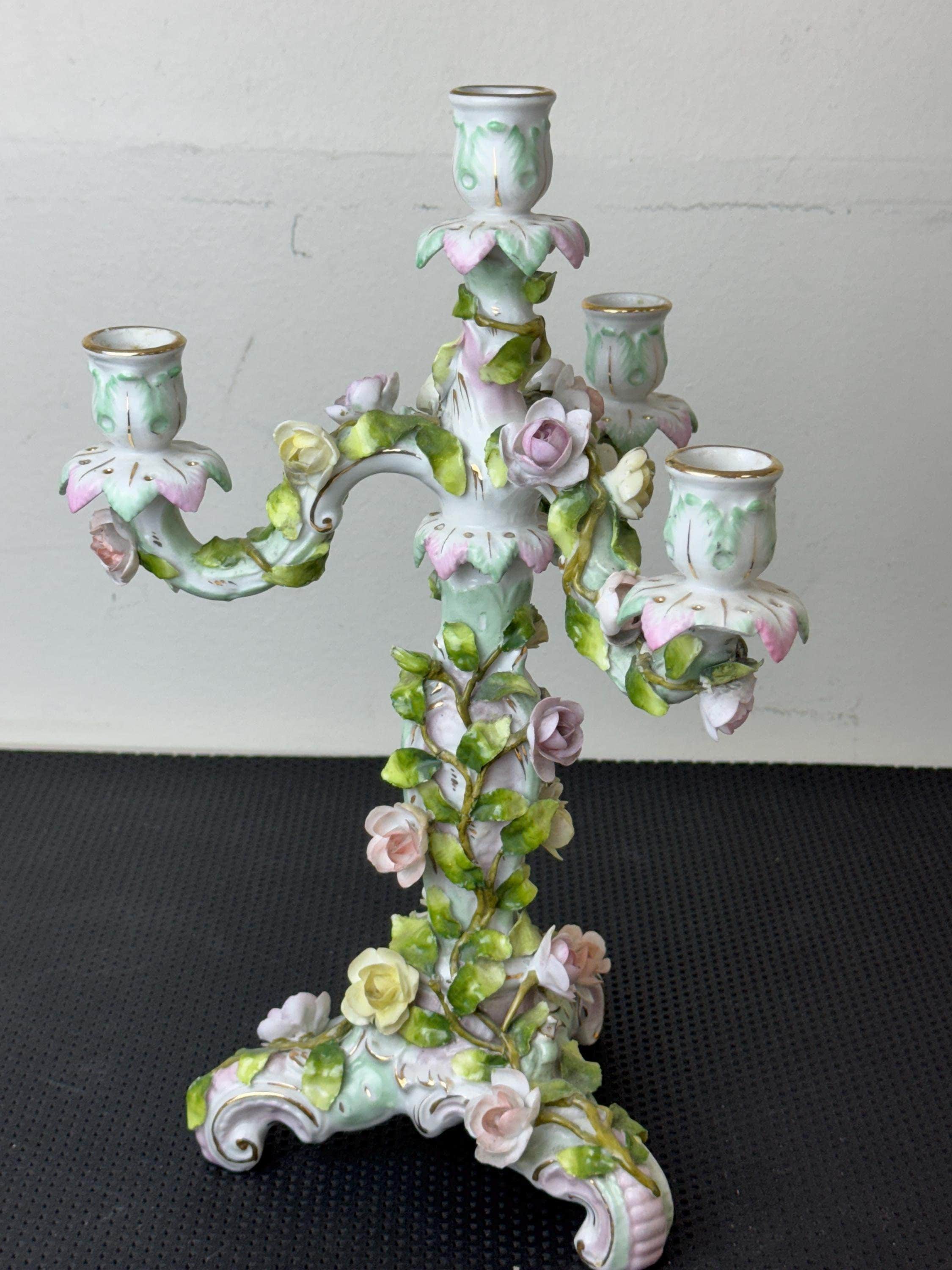 BOSS MEISSEN キャンドル Meissen Candelabra - Etsy