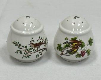Portmeirion Birds of Britain Salt and Pepper - Exc. Condition, Rare