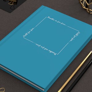 Box Breathing Hardcover Journal