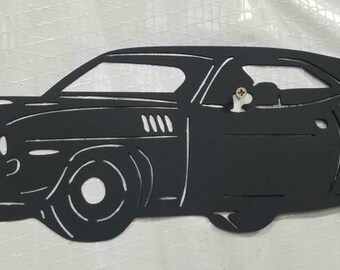 1971 cuda barracuda metal wall art sign USA Made