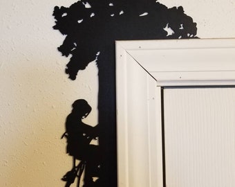 Arborist Metal Door corner usa made gift