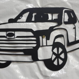 3rd gen Toyota tundra 2022 metal wall art sign USA Made
