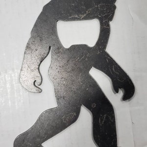 Bigfoot sasquatch bottle opener metal usa made