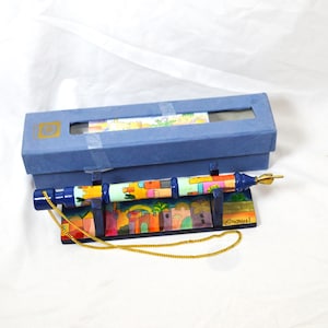 Artist Yair Emanuel, New, Yad Torah Reader Pointer and Holder, Vintage, made in Jerusalem