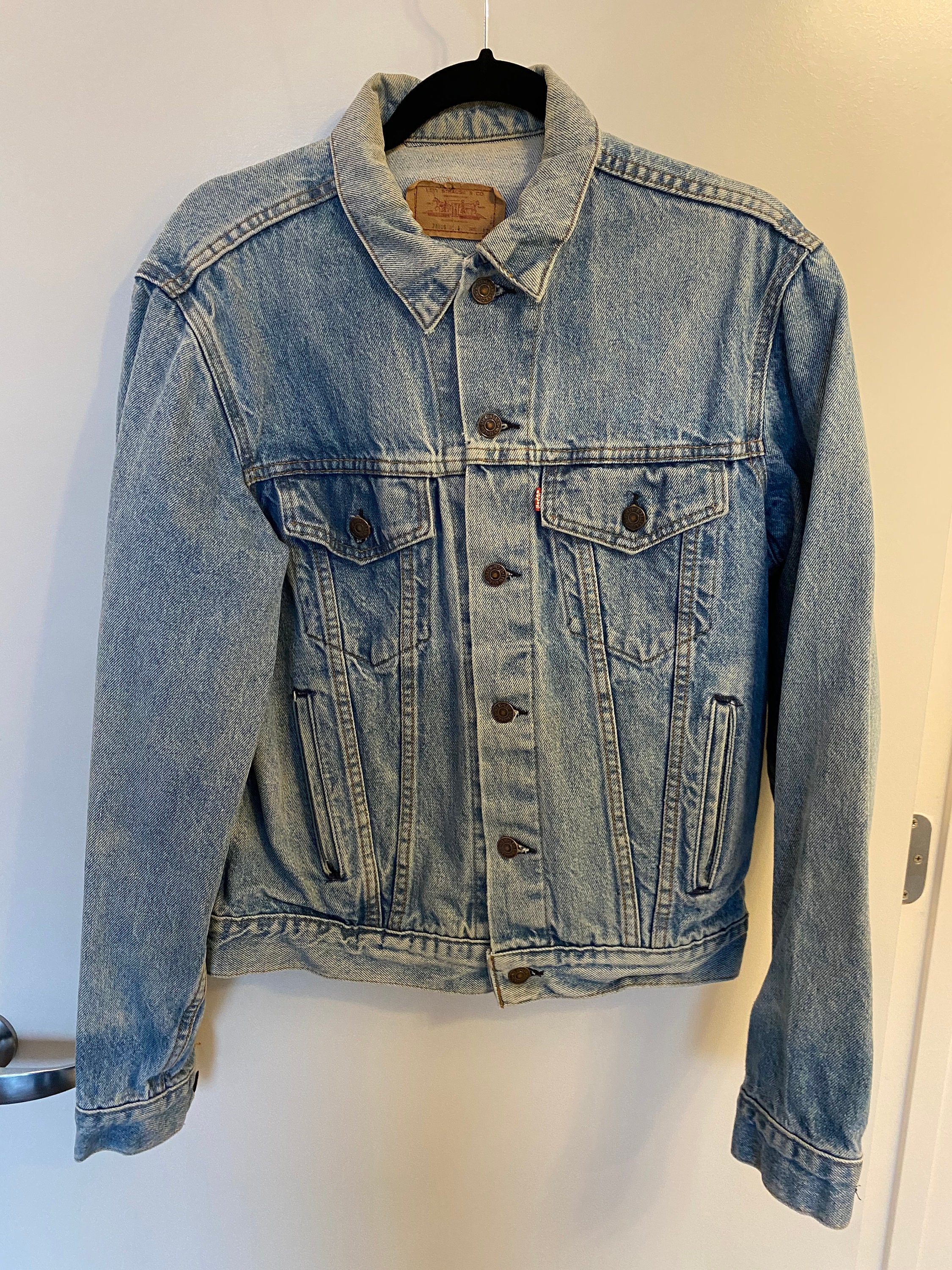 LEVI'S Made & Crafted French Tulle Denim Trucker Jacket