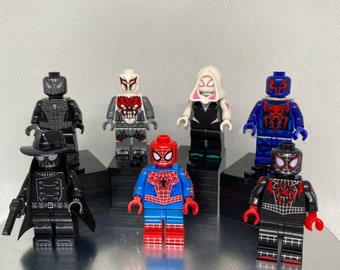 LEGO Custom PAD Printed Spider-Man 3 Black Suit Classic Look Minifigure Minifig 