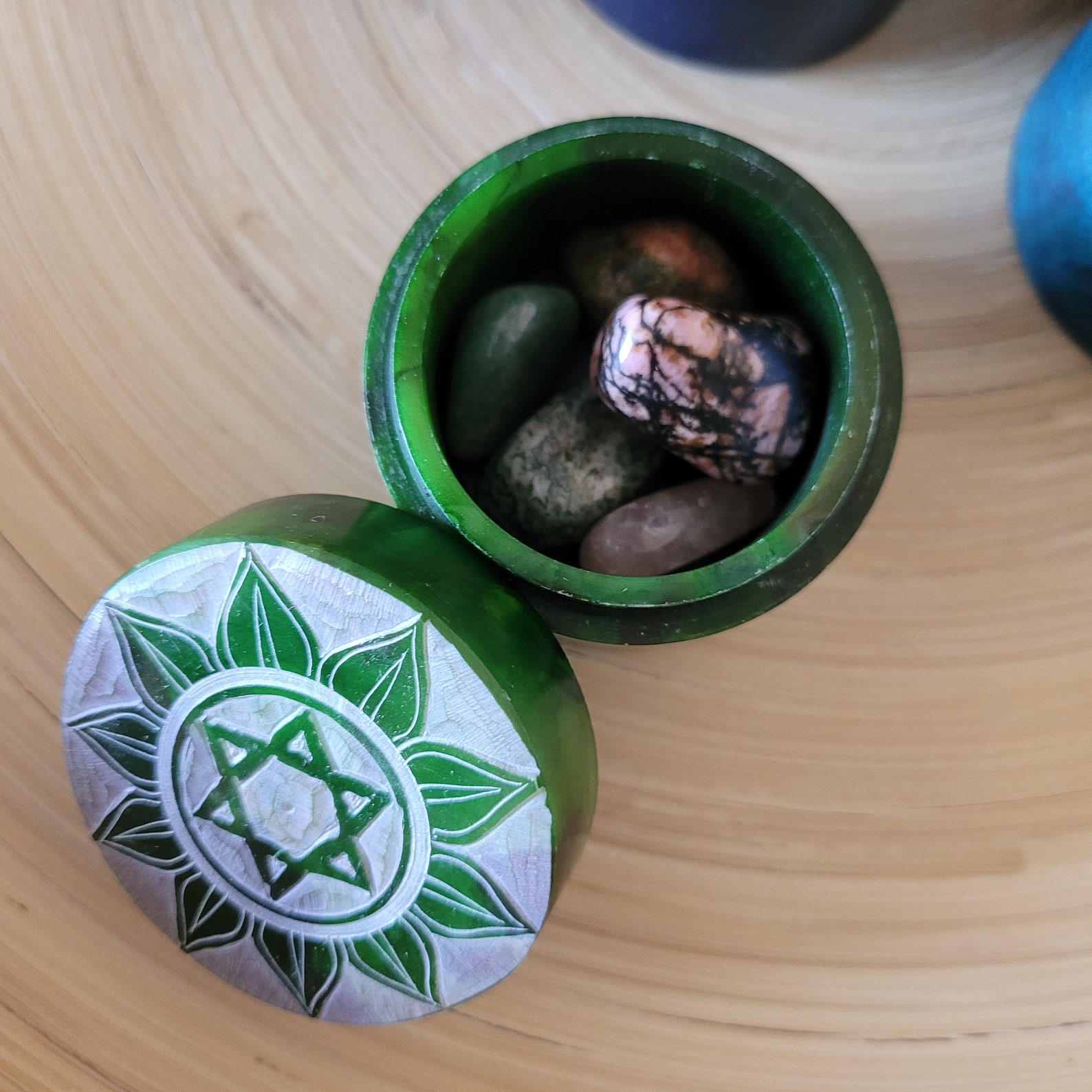 Soapstone Chakra Boxes Collection Etsy