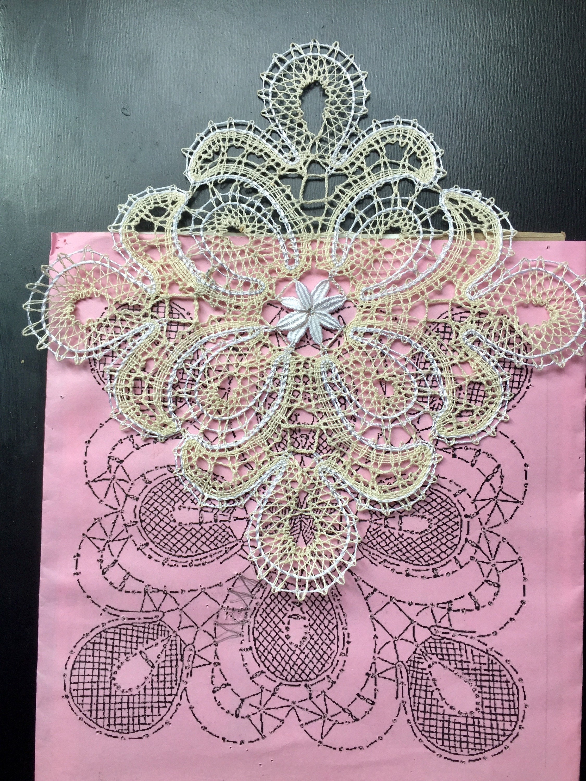 2 Bobbin Lace Patterns PDF Doily Russian Lace Vologda Lace - Etsy