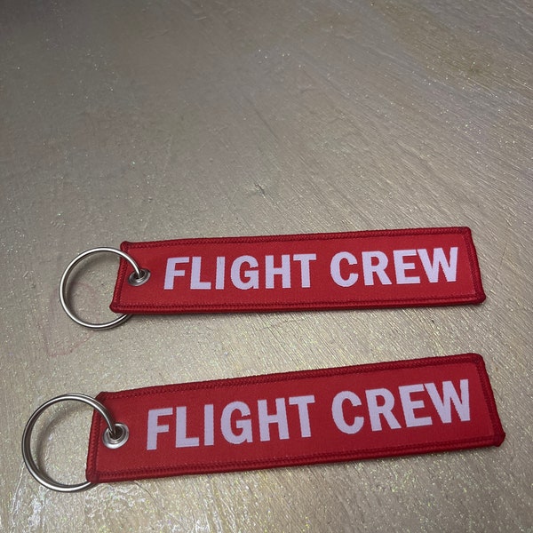 Flight Crew luggage tag