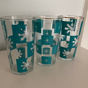 Tres vasos Turquoise Star
