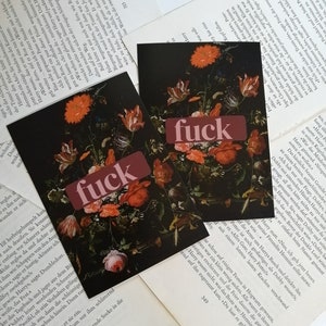Impression d'art peinture Jan Davidsz de Heem Renaissance Fuck juron fleurs carte postale