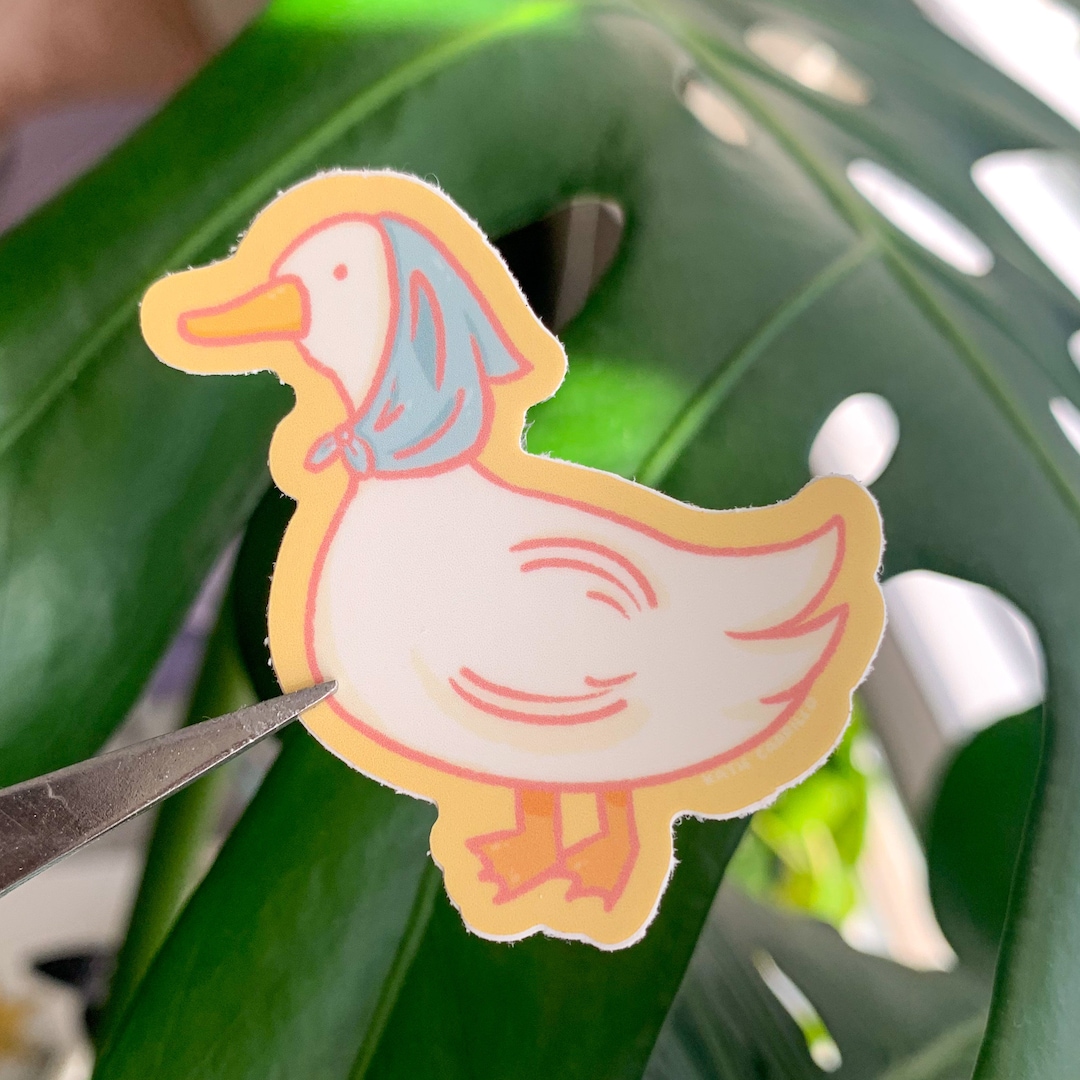 Duck Sticker - Etsy