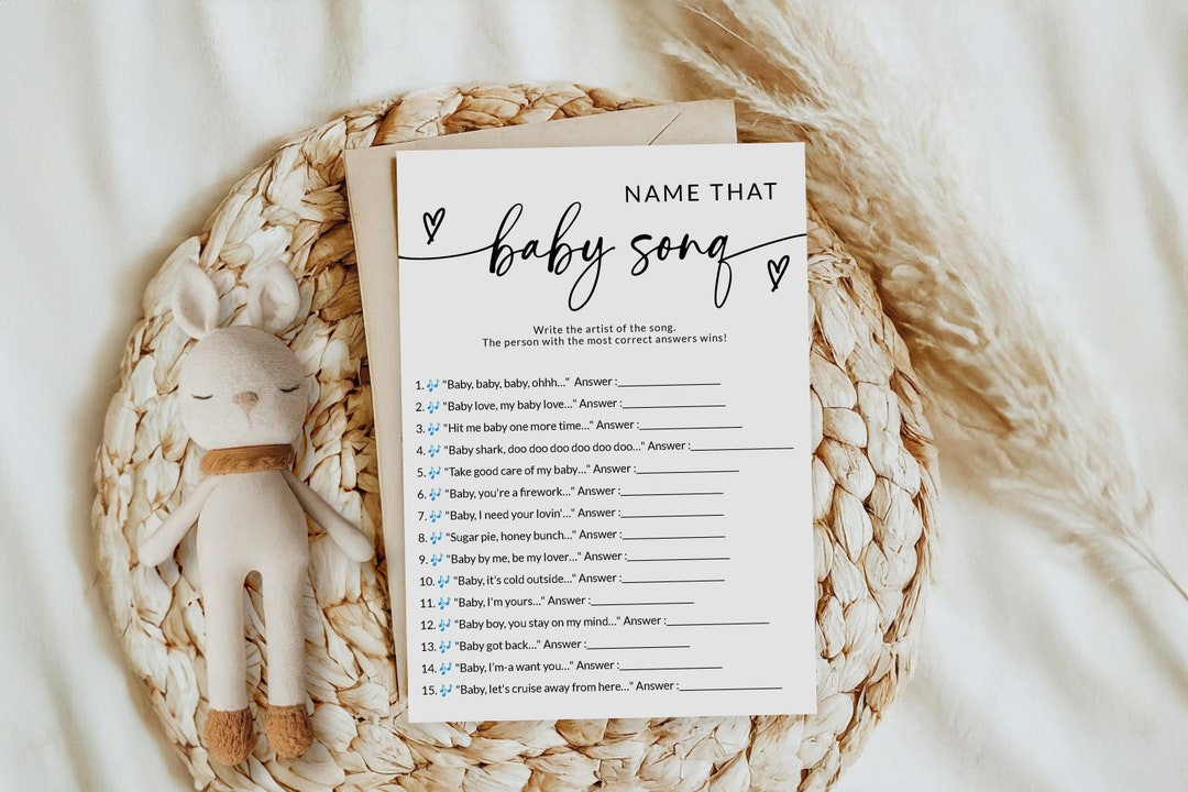 Name That Baby Song | Name That Baby Tune | Baby Song Game | Name That ...