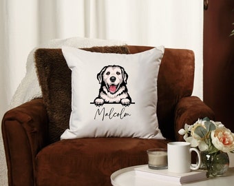 Custom Dog Pillow | Personalized Pillow | Dog Pillow | Dog Lover Gift | Pet Portrait Pillow | Pet Memorial Pillow | Personalized Dog