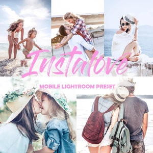 Ajuste preestablecido móvil de Bright Instagram - Ajustes preestablecidos de Lightroom Blogger móvil - Ajustes preestablecidos de Lightroom móvil Brillante - Ajuste preestablecido de Lightroom Instagram
