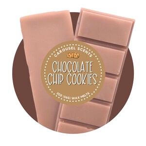 Chocolate Chip Cookies Snap Bar Wax Melts | Ready to Ship