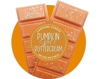 Pumpkin Spice Buttercream Snap Bar Fall Wax Melts