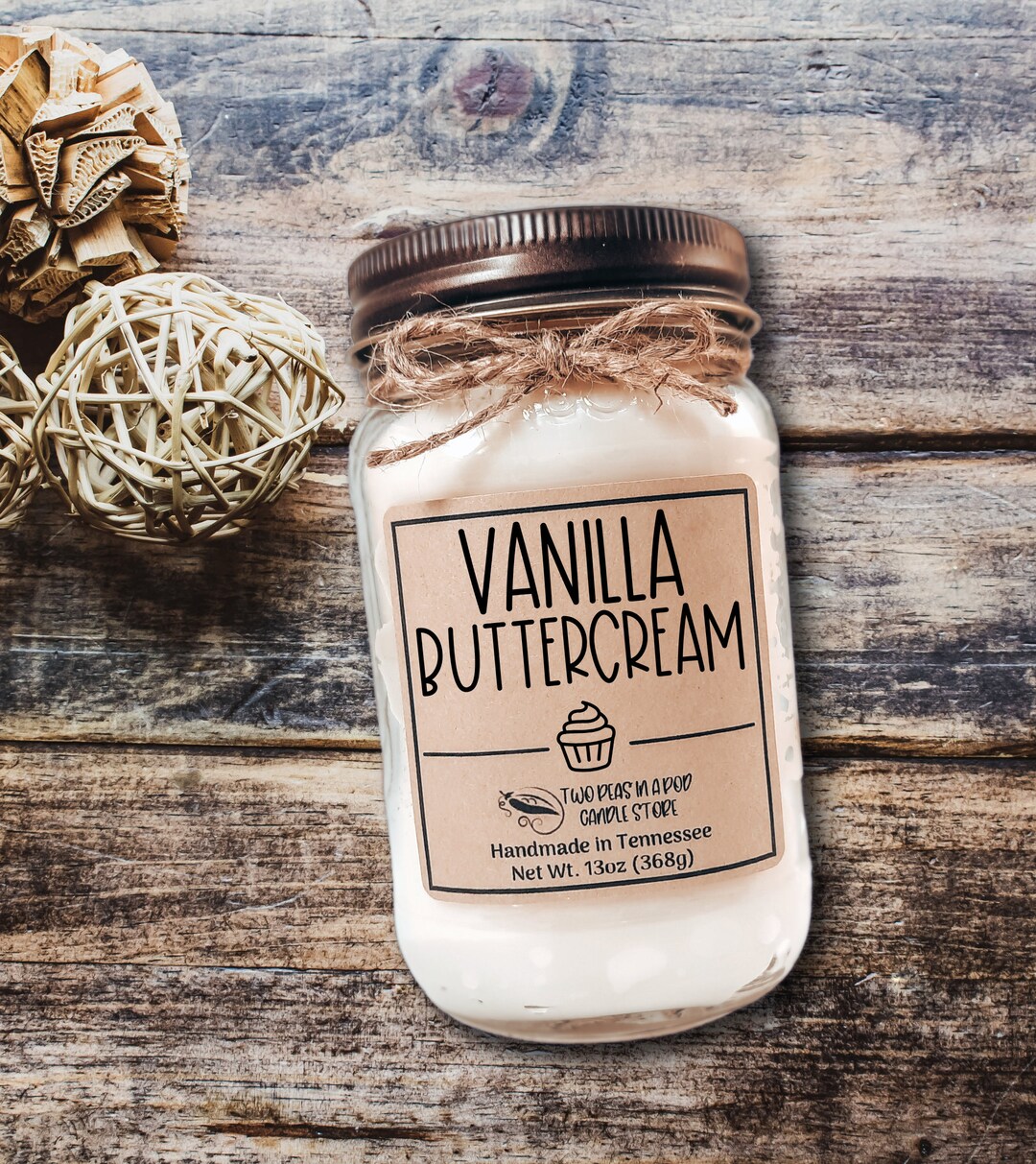 Vanilla Sunday 18oz Large Jar
