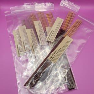 Hand dipped Incense sticks , 12 Incense sticks