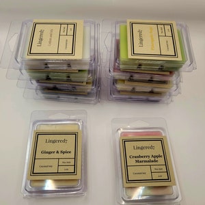 Handmade wax melts.