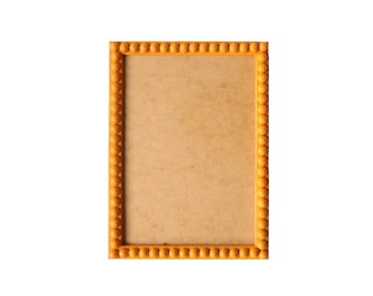 Moldura de bobina manchada de caramelo