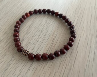 Red Sandalwood Tasbih Bracelet (33 beads)