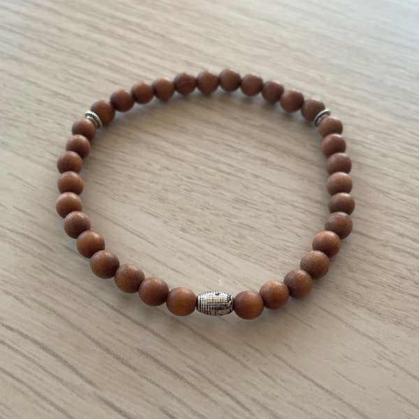 Duftendes Licht Sandelholz Tasbih Armband