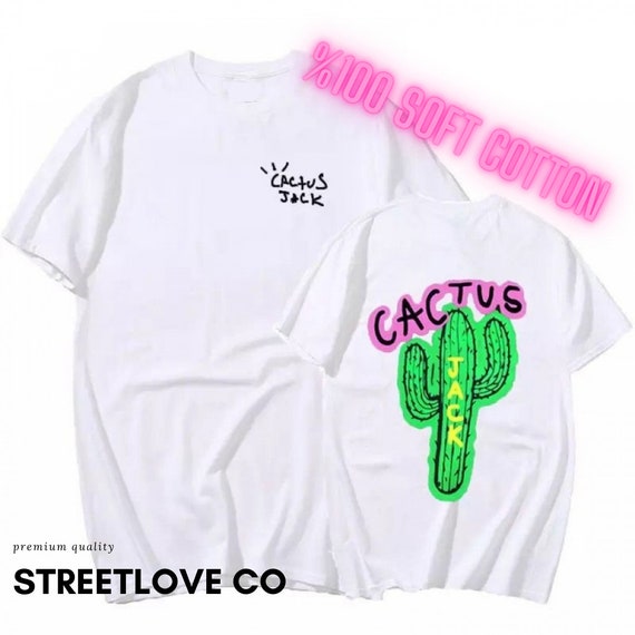 Buy Cactus Jack Inspired T-shirt Travis Scott %100 Soft Cotton Fit  Oversized Streetwear Tshirt Online in India 